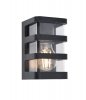 Lampa zewnętrzna kinkiet nowoczesny designerski industrialny czarny DALTON IP44 5214501330 LUTEC